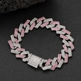 thumbnail image 2 of Dog Chain Necklace with Diamond, Bling Cuban Link Puppy Collars Glitter Rhinestone Cat Jewelry for Small Medium Large Pet Dogs, 2 of 6