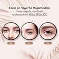 15x Magnifying Handheld Mirror Travel Folding Hand Held Mirror Double 15x-magnifying-handheld-mirror-travel-folding-hand-held-mirror-double