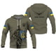 thumbnail image 4 of Sudadera con capucha para hombre con la bandera de Ucrania, estampado de camuflaje del emblema nacional ucraniano, ropa informal para hombre, jersey de gran tamaño, 4 of 5
