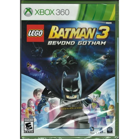 Lego Batman 3 Beyond Gotham, Lego DC Video Games, Lego, Physical/Xbox 360, Action & Adventure, Parental Controls, Video Game