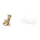 thumbnail image 1 of Estatua De Gato, Figura Decorativa, Escultura Animal, Adorno Artesanal Para Chimenea, Cestas Colgantes De Pared, Estantes Flotantes, Organizador De Pared De Metal Para Baño, Cesta De, 1 of 8