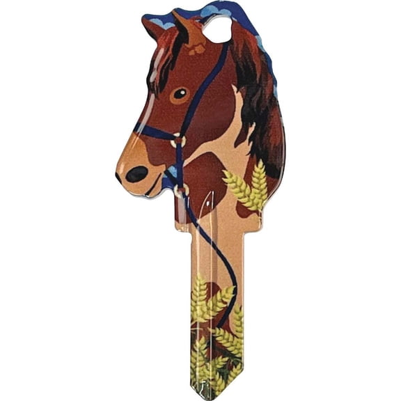 Lucky Line Horse Key Shapes Decorative House Key - KW1 B149K Pack of 5