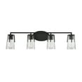 thumbnail image 2 of Black Four Light Bath Bar from the Sacremento Collection, 2 of 5