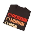 thumbnail image 4 of Funny Person Woman Man Camera TV Novelty Graphic Unisex Softstyle T-Shirt, 4 of 4