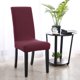 thumbnail image 5 of Funda de Silla de Comedor Protector de Silla de Cocina Desmontable Cubierta de Asiento de Silla Corta Verde azulado Medio, 5 of 8