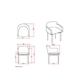 thumbnail image 2 of Chintaly Imports Fauteuil Pivotant Style Club, Chrome/gris, Lot de 2, 2 of 4