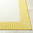 thumbnail image 3 of BoutiqueRugs Nadir Traditional, Transitional Area Rug - Outdoor Safe - Yellow, Cream - 3'7" x 5'7", 3 of 12