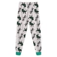 thumbnail image 7 of CAICJ98 Boys Pajamas Cotton Planet Pjs Toddler 2 Piece Sleepwear Kids Boys' Clothing Sets (Green,3-4 Years), 7 of 7
