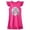 Hot Pink, variant on Gunia Little Girls Nightgown Princess Pajamas Playful Nightdress Cute Dinosaur Print Flutter Sleeves Cozy Cute Night Gowns Pjs Loungewear Light Green 6-7 Years