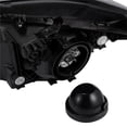 thumbnail image 4 of 2 Pcs Car LED Light Rubber Housing Seal Cap Dust Cover for Headlight & Fog Lamp, 4 of 5