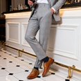 thumbnail image 3 of Zapatos Oxford de Vestir para Hombre Bruno Marc Marrón Talla 10.5, 3 of 6