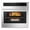 Silver, variant on Garvee 30" Single Wall Ovens, 4.8 Cu.ft Built-in Convection Oven, Electric Oven with Safety Lock, LED Display, Touch Control, Timer for Kitchen, 3800W, 240V, Sliver