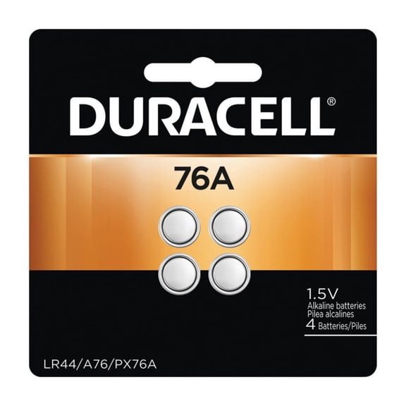 Duracell Alkaline 76A, 4 Count