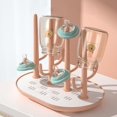 thumbnail image 1 of Baby Bottle Drying Rack - White - Drying Rack for Baby Bottles and Accessories, 1 of 4