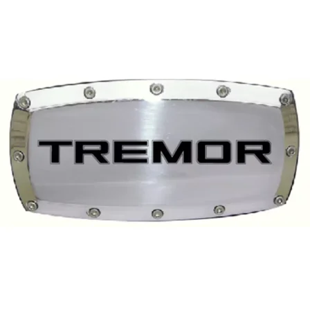 Ford Tremor Logo Polished-Billet Aluminum Tow Hitch Cover Plug Official Licensed