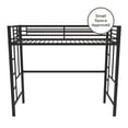 thumbnail image 5 of Your Zone Brittain Twin Metal Loft Bed, Navy Blue, 5 of 18
