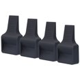 thumbnail image 2 of Furniture Cups, Wheel Stopper Black Rubber Anti Sliding Prevent Scratch  For Bed For Office For Chair For Bedroom For Home For Sofa, 2 of 8