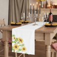 thumbnail image 2 of Table Runners 70 Inches Long Dress Scarves, Yellow Daisy Flowers Farmhouse Coffee/Dining/Kitchen Table Decor, Holiday Table Runner, Spring Summer Pastoral Garden Floral 13x70 Inch, 2 of 9