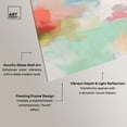 thumbnail image 3 of Roseate Hues I Acrylic Print Bright Wall Decor by Art Remedy, Ready to Hang, 20 x 24, 3 of 6