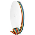 thumbnail image 2 of Morex Ribbon Polyester Grosgrain Striped Decorative Ribbon, Rainbow, 5/8 in, 2 of 3