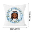 thumbnail image 1 of CaiYueKe Easter Throw Pillow Cushion Cover Decorative Holiday Home Decor Soft Plush Accent Pillow for Kids Room Sofa Bed Living Nursery Decorations Gift Ideas Basket Stuffer Spring Seasonal Decor, 1 of 6