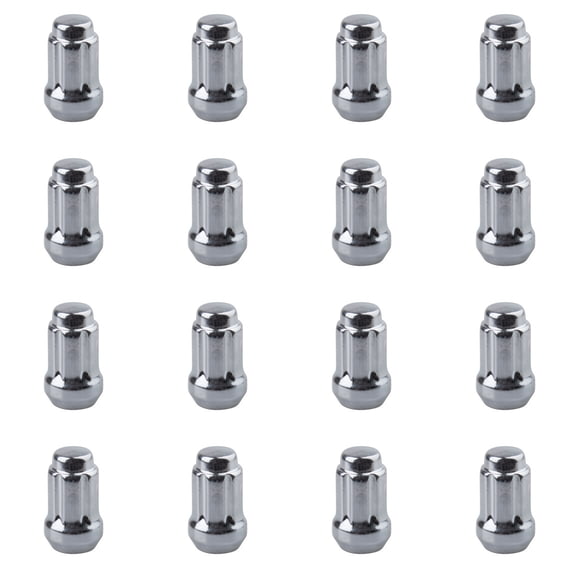 (16 Pack) Tusk Tapered Spline Drive Lug Nut 12mm x 1.50mm Thread Pitch Chrome For Polaris RZR Pro R 4 Factory Armored Edition 2025