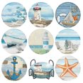 thumbnail image 1 of Kit de posavasos Diamond Art con vista a la playa y soporte para adultos, 1 of 8