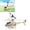 Silver, variant on Yajisi Remote Control Aircraft Toy 2.5 Channel Drop Resistance Alloy Electric RC Helicopter with LED Lights, Silver (8.27 inches / 21 cm)