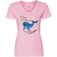 thumbnail image 3 of Inktastic If I Can't Be a Unicorn, I'm Gonna Be a Narwhal Women's V-Neck T-Shirt, 3 of 5
