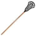 thumbnail image 5 of BambooMN 40 Inch Men's Carbonized Brown Bamboo Goalie Lacrosse Shaft Stick Handle, 4 Pieces, 5 of 8