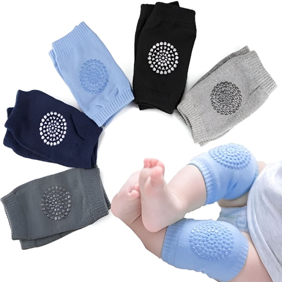BESTSKY Baby Knee Pads for Crawling - Anti Slip Unisex Baby Knee Protectors - Toddler Knee Pads Gift Idea for Baby