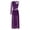 Purple, variant on DPOIS Women's Lyrical Dance Costume Asymmetric Modern Contemporary Dance Dress Black M