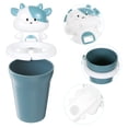 thumbnail image 3 of Cartoon Cow Gargle Cup Wall Toothbrush Cup Toothbrush Holder Children Gargle Cup, 3 of 7