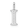 thumbnail image 4 of 14K White Gold Diamond 0.028-CT Letter I Initial Charm Pendant, 4 of 4