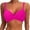 Hot Pink-A, variant on 2026 Women Underwire Bikini Top - Push Up Bathing Suit Top Padded Swim Bra Swimsuits Top