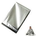 thumbnail image 1 of XINYI 1/couverture d'Urgence Extérieure Portable Imperméable Isolation (140*210cm) Aluminium Séisme, 1 of 8
