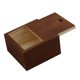 thumbnail image 3 of Joyero De Organizador Caja De Almacenamiento De Exhibición Para Coleccionables Anillos Pendientes Collar Organización para hogar Marron oscuro Yinane Organizador de joyas de anillo, 3 of 8
