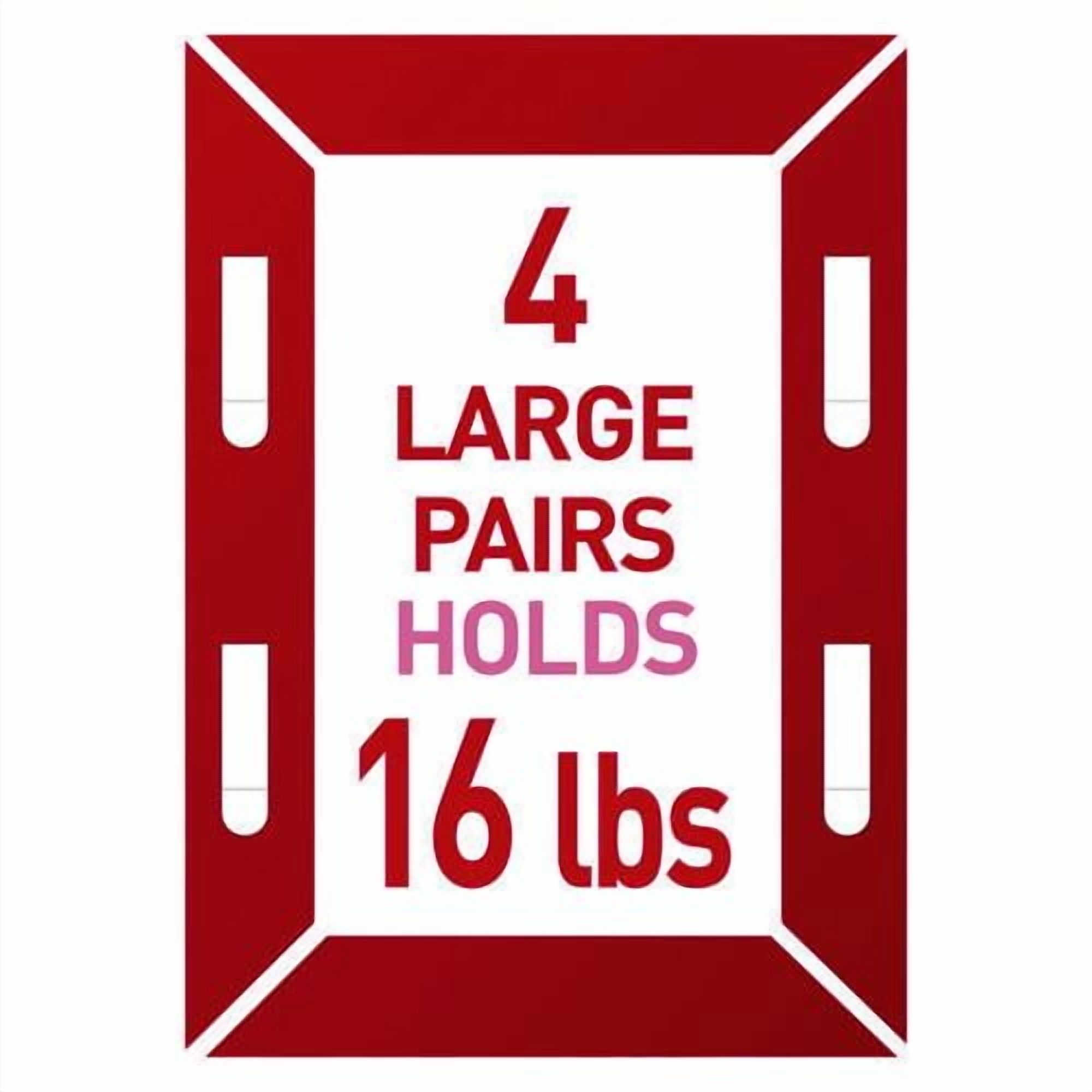 Picture Hanging Strips, Large, Removable, Holds up to 16 lbs per 4 Pairs, 20 Strip Pairs/Pack | Bundle of 5