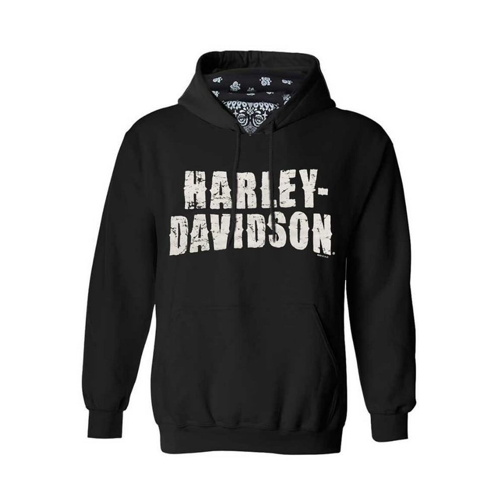 HarleyDavidson HarleyDavidson Men's Bandana Mask Pullover Hoodie