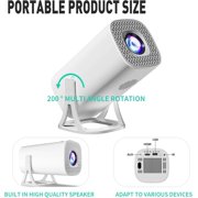 Mini Projector 1080P Support 4K ,game projector with controllers,retro game console -projector Game With 2 Wireless Controllers,projector game Support Over 36,000 Games