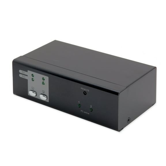 Syba 2x2 VGA-Audio Matrix Switch (w/ Remote Control)