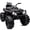Black, variant on Hikiddo Kids ATV 4 Wheeler, 24V Kids Ride on Toy for Big Kid w/Bluetooth, 400W Motor - Blue