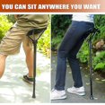 thumbnail image 4 of Portable Stool Height Adjustable Seat Retractable Outdoor Fishing Chair With 3 Gear iwi CDZ, 4 of 5
