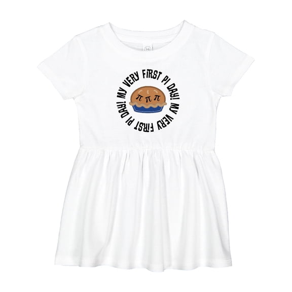 Inktastic First Pi Day Baby Math Girls Baby Dress