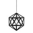 thumbnail image 6 of 41328-04 Livex Lighting Ashland - 1 Light Pendant In Geometric Style-20.75 Inches Tall and 13 Inches Wide-Black/Brushed Nickel Finish    -Traditional, 6 of 11