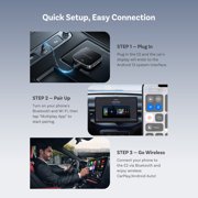 Ottocast E2 Ottoaibox Android 13 Smart AI Box Wireless CarPlay & Android Auto, with Smart Button, 4+64G, with Split-Screen Function