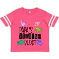 thumbnail image 3 of Inktastic Papa's Fishing Buddy with Colorful Fish Boys or Girls Toddler T-Shirt, 3 of 5