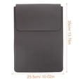 thumbnail image 4 of CIMAXIC PU Laptop Sleeve Dark Grey Splashproof Scratch-Resistant for Storage, 4 of 6