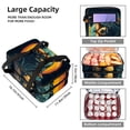 thumbnail image 3 of Bear Double Layered Insulated Lunch Bag with Two Compartments, Large Capacity, Refrigerated, Hand-Carried - 7.1x11.4x16.1 Inches, 3 of 6