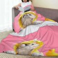 thumbnail image 6 of Sikiie A Funny Cat Ultra-Soft Micro flannel Blanket Luxury All Seasons Warm Blanket for Bedding Sofa and Travel (4 sizes)-80"x60", 6 of 7